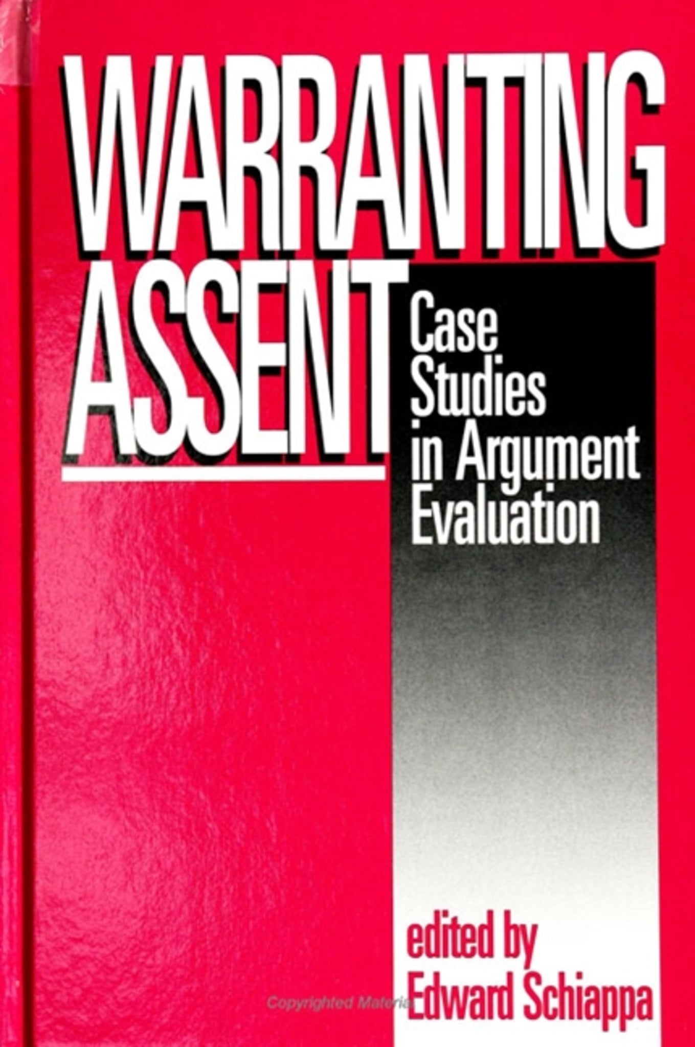 Cover image for Warranting Assent ISBN 9780791423646